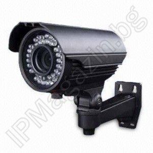 LIA40ESHD waterproof camera with infrared illumination for video surveillance