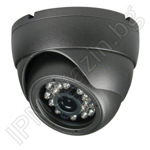 SN-IRC4920FVP Vandal dome camera with IR illumination for CCTV