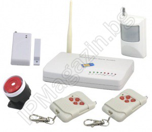 IP-AP008 - GSM аларма с 1 датчик, 1 МУК и 2 дистанционни 