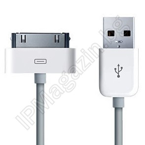 Interface cable, USB cable, for IPhone, 0.9m 