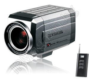 AQ-222LHB - 22x, power zoom, с дистанционно, вътрешен монтаж, BOX CCD камера за видеонаблюдение