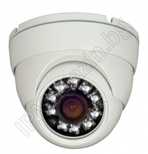 SN-IRC1320FVD Vandal dome camera with IR illumination for CCTV