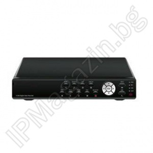 IP-D001 - H.264, D1 четири канален, цифров видеорекордер, 4 канален DVR