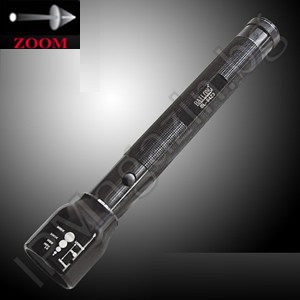 BL-8423 - Metal flashlight with 1 LED setting the focus in 