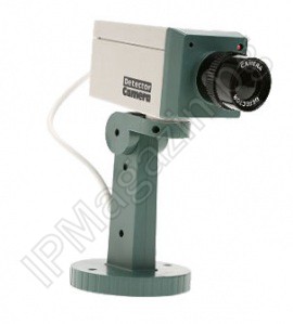 IP-FC002 - фалшива, бутафорна, имитираща BOX, въртяща се, камера за видеонаблюдение 