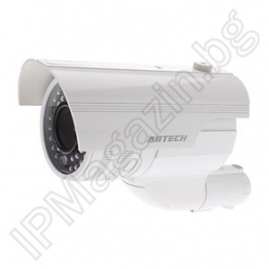 IP-FC006 - фалшива, бутафорна, имитираща IR камера за видеонаблюдение с варифокален обектив 