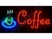 LED, рекламна табела, вътрешен монтаж, 500x250, COFFEE 