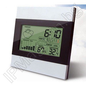 XS2301 - термометър/часовник/влагомер/метеорологичната обстановка 