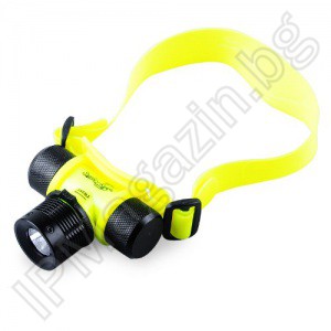 BL-202 - CREE Q3 LED rechargeable headlamp for working underwater 