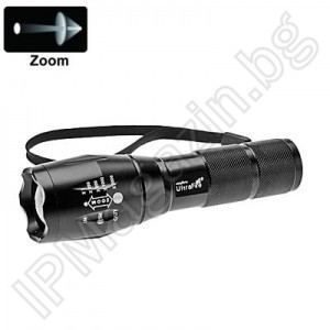 BL-204 - CREE Q3 LED rechargeable searchlight setting the focus in 