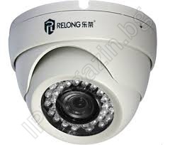 RL-H811 вандалоустойчива куполна камера с инфрачервено осветление за видеонаблюдение