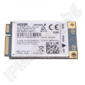 Dell Wireless 5540 HDPA Mobile Broadbank Mini-PCI Card - втора употреба 