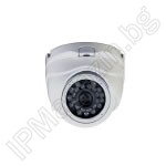VC-IR811 Vandal dome camera with IR illumination for CCTV