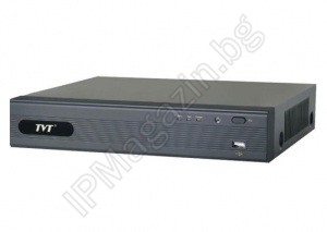 TD2704AS-PL - H.264, 4-канално, Tribrid AHD, цифров видеорекордер, DVR, TVT