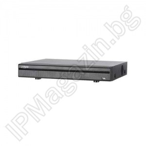 XVR5108HE-X - 8(12) каналeн (8 камери + 4 IP), пентабрид 1080P (2.4Mpix), NON-REALTIME, HDCVI, цифров видеорекордер, DVR DAHUA