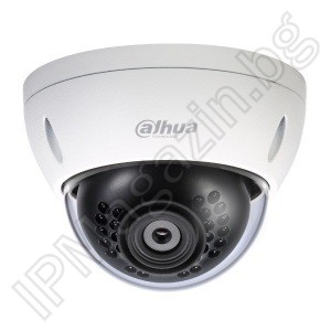 IPC-HDBW1320E-0280B - 3.6mm, 30m, external mounting, dome 3Mpix 1520P, IP surveillance camera, DAHUA