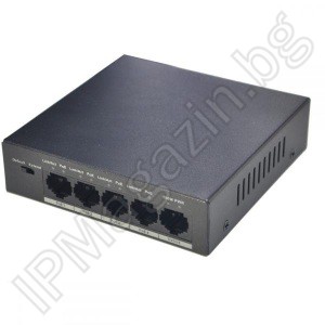 PFS3005-4P-58 - 5 port, 10/100, Layer 2, POE switch DAHUA