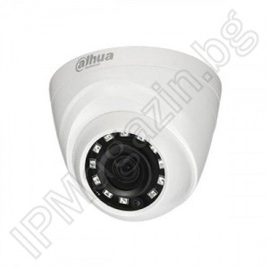 HAC-HDW1000M-0280B-S3 - 2.8mm, 30m, external mounting, dome 1MP 720P HD, HDCVI, surveillance camera, DAHUA