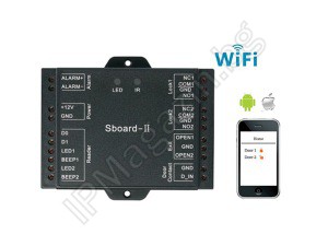 SBOARD-III WiFi - безжичен, самостоятелен, контролер, едностранен контрол на достъпа, Wifi, Tuya 