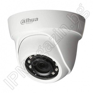 HAC-HDW1200SL-0280B-S3A - 2.8mm, 20m, external mounting, dome 2MP 1080P Full HD, HDCVI, Surveillance Camera, DAHUA, LITE SERIES