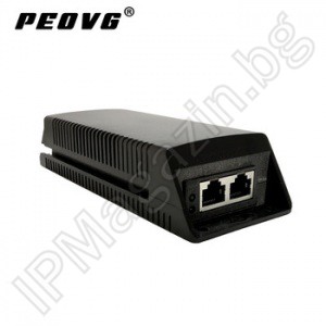 TT713E-PSET - Gigabit POE инжектор, IEEE802.3af/at/30W 