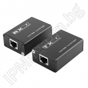 M-HD30 - HDMI удължител, пасивен, трансмитер, приемник, 1080P, UTP, LAN кабел, 30m, за DVR, NVR 