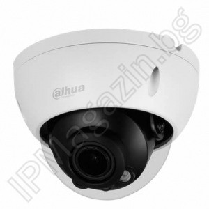 IPC-HDBW2241R-ZAS-27135 - Starlight, 2.7-13.5mm, 40m, SD слот, външен монтаж, куполна 2Mpix 1080P FullHD, IP камера за наблюдение, DAHUA, WizSense СЕРИЯ