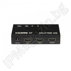 TT-SP01 - HDMI дистрибутор, 1 вход, 2 изхода 