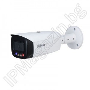 IPC-HFW3549T1-AS-PV-0280B-S3 - 5MP, 2.8mm, 40m, AI Full Color, SD slot, with Active impact, external mounting, bullet, FULL COLOR, IP camera, DAHUA
