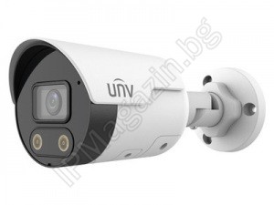IPC2124SB-ADF28KMC-I0 - 2.8mm, 40m, външен монтаж, булет 4Mpix 1520P, IP камера за наблюдение, UNIVIEW, PRIME СЕРИЯ