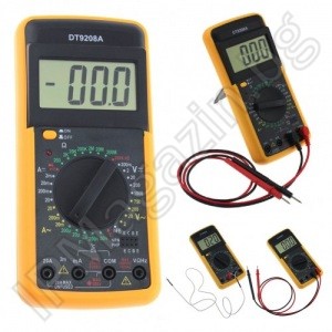 DT9208A - measuring device, multimeter, multimetry 