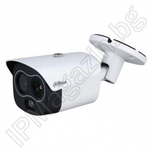 TPC-BF1241-B3F4-S2 - 3.5mm/4mm, IR30m, IP thermal imaging, surveillance camera, DAHUA 