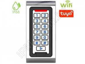 S4A-S601EM-W Tuya - 3-6cm, външен монтаж, Wiegand 26, клавиатура, WiFi, Tuya Smart самостоятелен контролер, RFID 125kHz