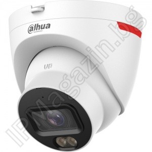 IPC-HDW2449T-S-LED-0280B-PRO - 2.8mm, 30m LED, WizColor, POE, външен монтаж, куполна 4Mpix 1520P, IP камера за наблюдение, DAHUA, LITE+ СЕРИЯ