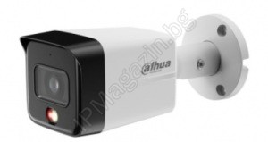 IPC-HFW1639TC-A-IL-0280B-S6 - 2.8mm, 30m LED, Full Color, POE, външен монтаж, булет 6Mpix 2048P, IP камера за наблюдение, DAHUA, ENTRY СЕРИЯ