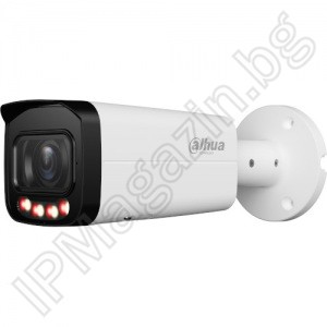 IPC-HFW2449T-ZAS-IL-27135 - 2.7-13.5mm, 60m LED, Full Color, POE, външен монтаж, булет 4Mpix 1520P, IP камера за наблюдение, DAHUA, LITE+ СЕРИЯ