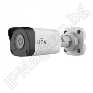 IPC2124LB-ASF28K-A - 2mm, 30m, външен монтаж, булет 4Mpix 1440P, IP камера за наблюдение, UNIVIEW