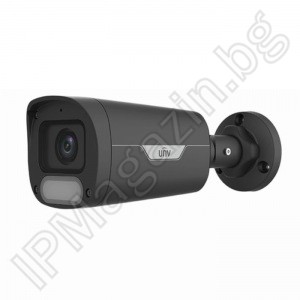 IPC2314LE-ADF28KM-WP-BLACK - 2.8mm, 30m, ColorHunter, външен монтаж, булет 4Mpix 1440P, IP камера за наблюдение, UNIVIEW