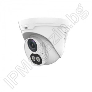 IPC3614LE-ADF28KC-WL - 2.8mm, 30m, ColorHunter, външен монтаж, куполна 4Mpix 1440P, IP камера за наблюдение, UNIVIEW