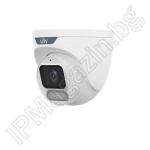 IPC3628LE-ADF28K-WP - 2.8mm, 30m, ColorHunter, външен монтаж, куполна 8MP, 4K, IP камера за наблюдение, UNIVIEW, EASY СЕРИЯ