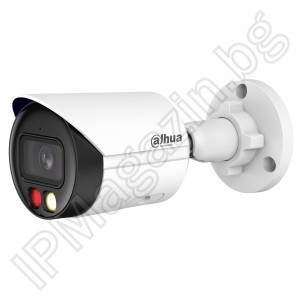 IPC-HFW2649S-S-IL-0280B - 2.8mm, 30m, Full Collor, Smart Dual Light, POE, външен монтаж, булет 6Mpix 2048P, IP камера за наблюдение, DAHUA, WizSense СЕРИЯ