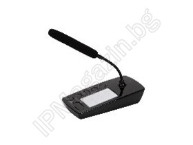 BM 404  - Paging конзола, микрофон с 4 зони, за RCF, бизнес, CLASS-D, усилвател