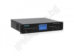 DMA6112 - 6x120W, усилвател, с вграден 6-канален зонов селектор с индивидуален Volume контрол за всяка зона, с BLUETOOTH/USB/FM 