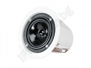 DSP3011C - 3ʺ, 6W, 70V/100V линия, за влажни помещения, таванен говорител, тонколона
