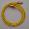 Гъвкав, кабел за зареждане, micro USB към USB, 1m