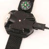 SF-2211 - акумулаторен, LED фенер, за ръка, CREE XP, 5 режима светене, тип часовник, с компас